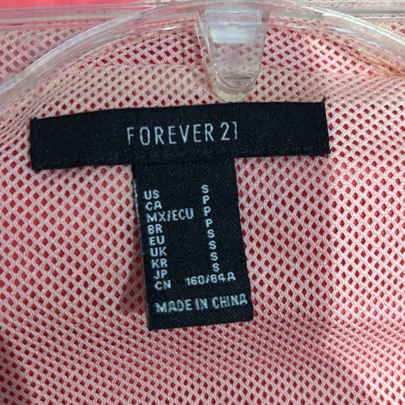 Forever 21 Bright Red Utility Jacket - Picture 3 of 3
